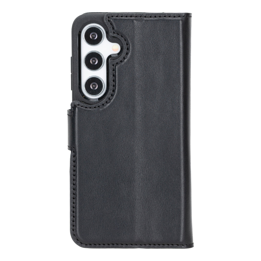 Magische Samsung Galaxy S25 abnehmbare Leder-Brieftaschenhülle