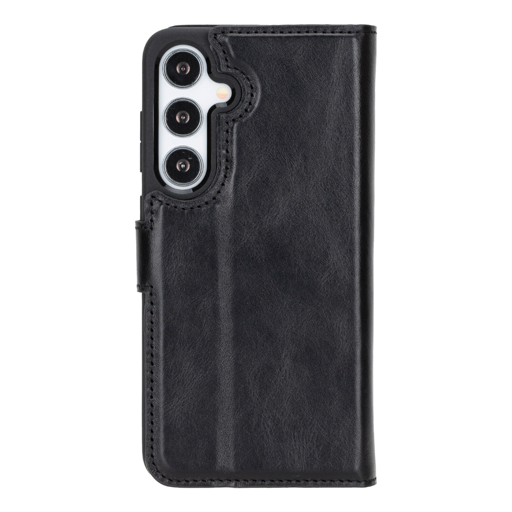 Magische Samsung Galaxy S25 abnehmbare Leder-Brieftaschenhülle