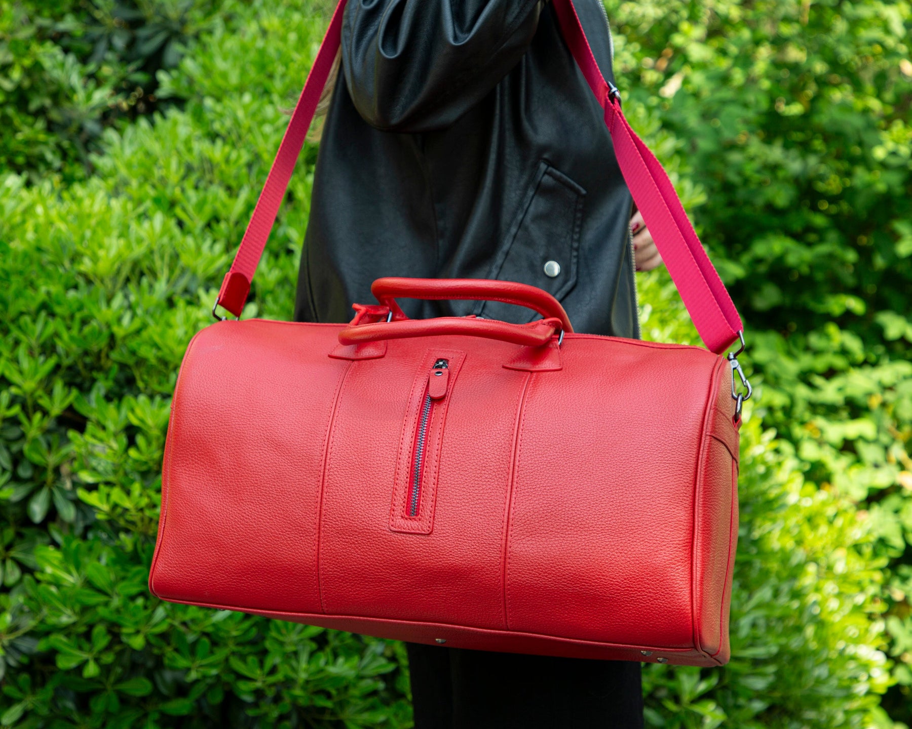 Dolly Weekender-Reisetasche aus Leder