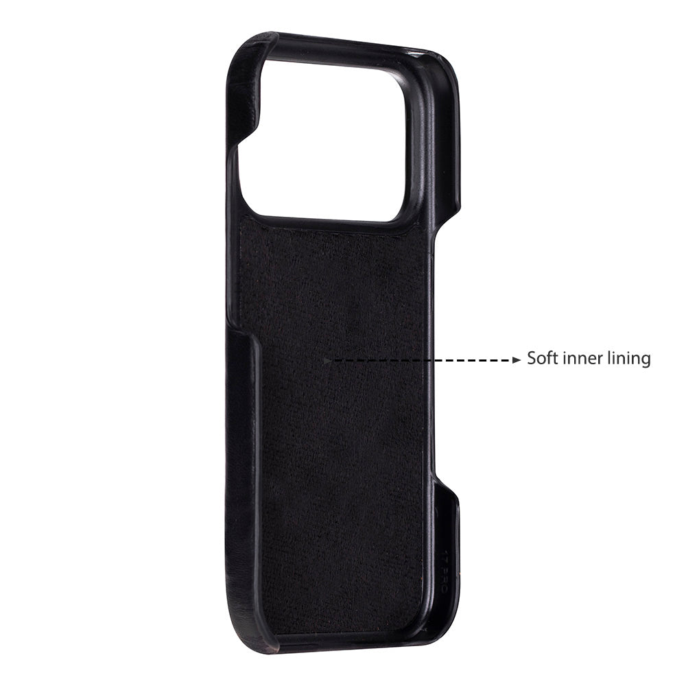 Ultimate Jacket lederen hoesje voor iPhone 17 Pro