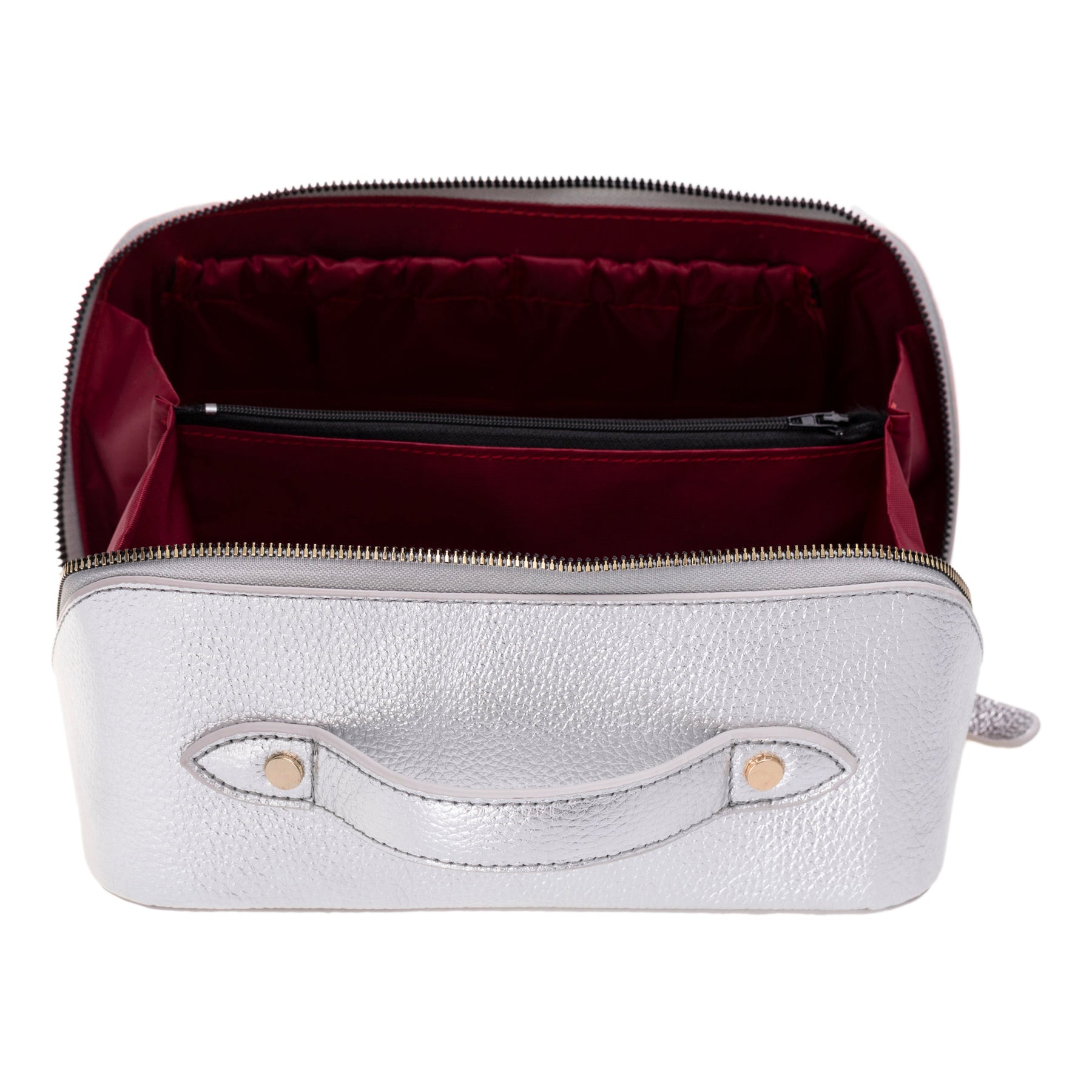 Ella-Make-up-Tasche aus Leder