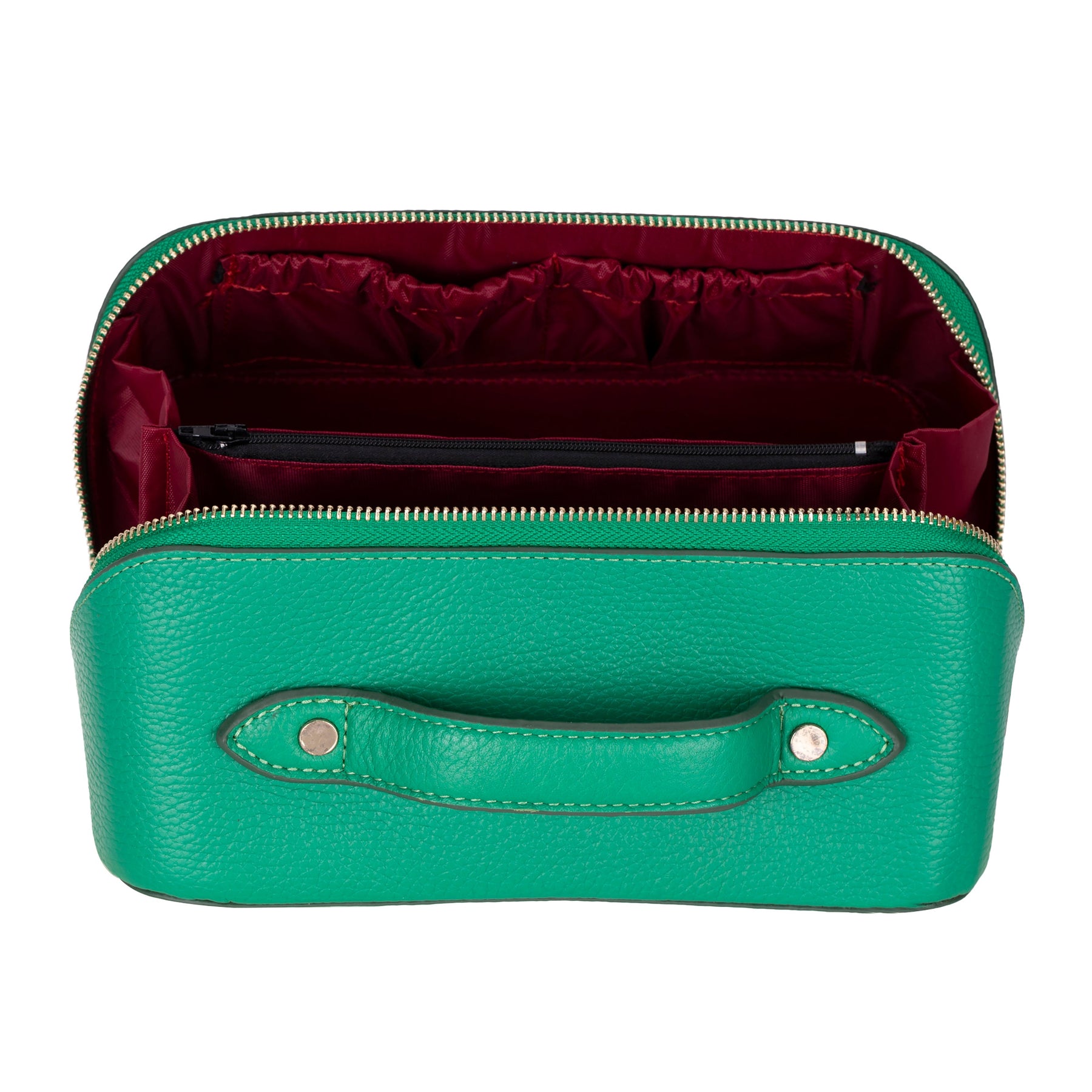 Ella-Make-up-Tasche aus Leder