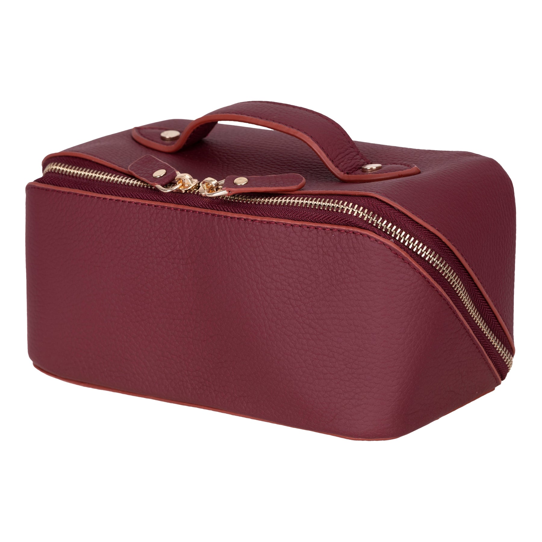 Ella-Make-up-Tasche aus Leder