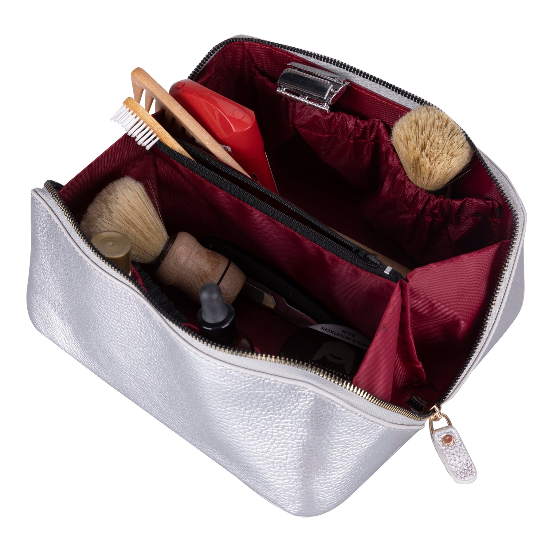 Ella-Make-up-Tasche aus Leder