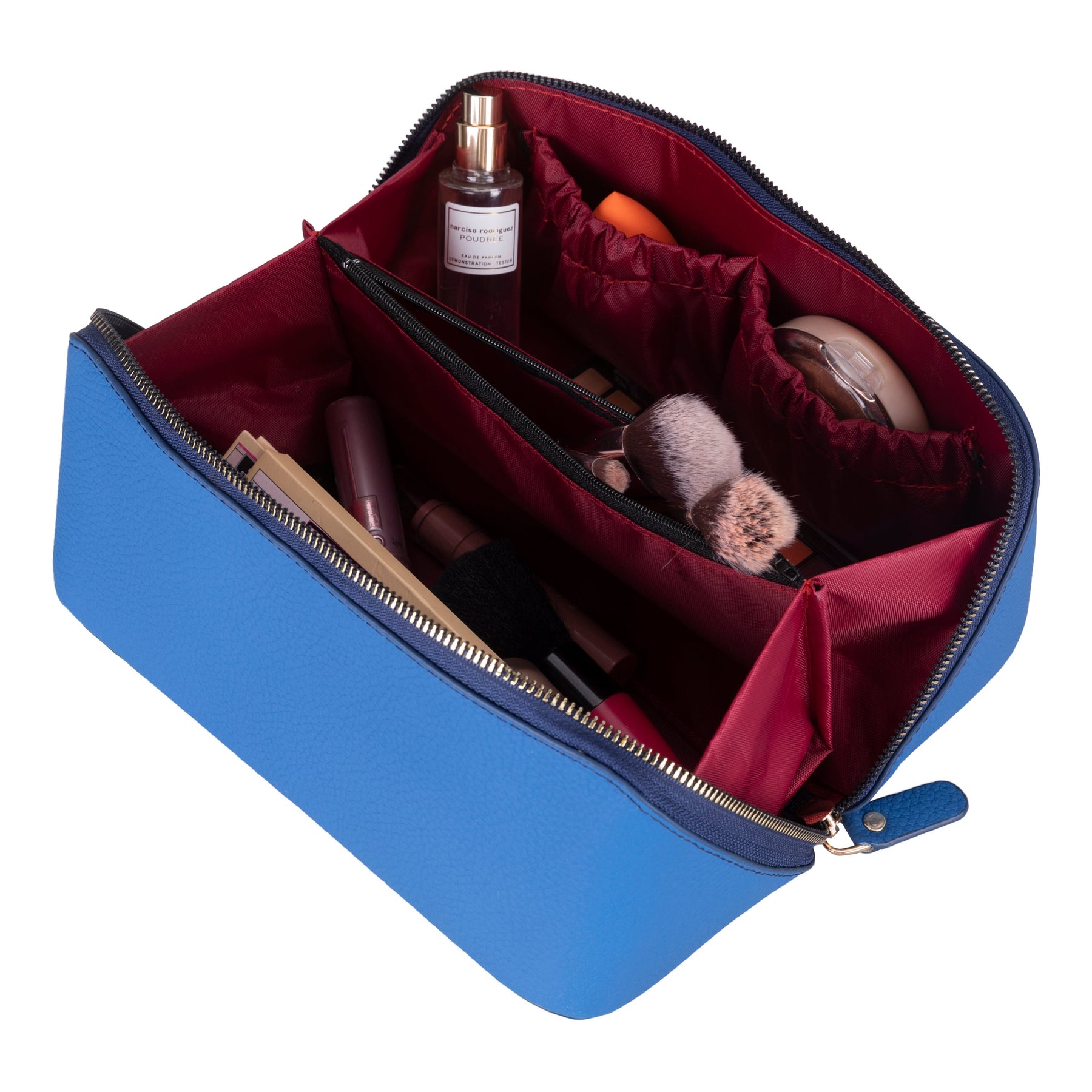 Ella-Make-up-Tasche aus Leder