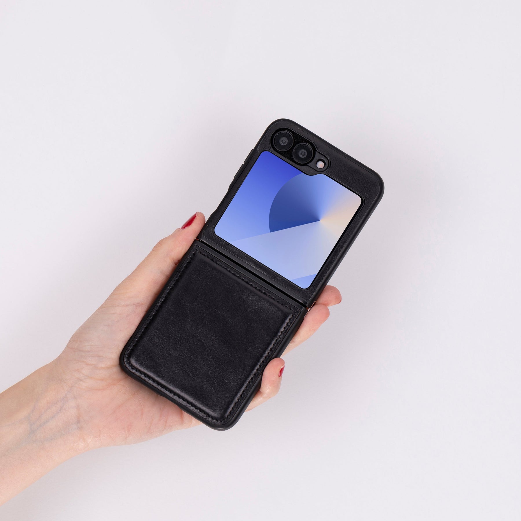 Flex Samsung Z Flip 5 Leder-Rückseite
