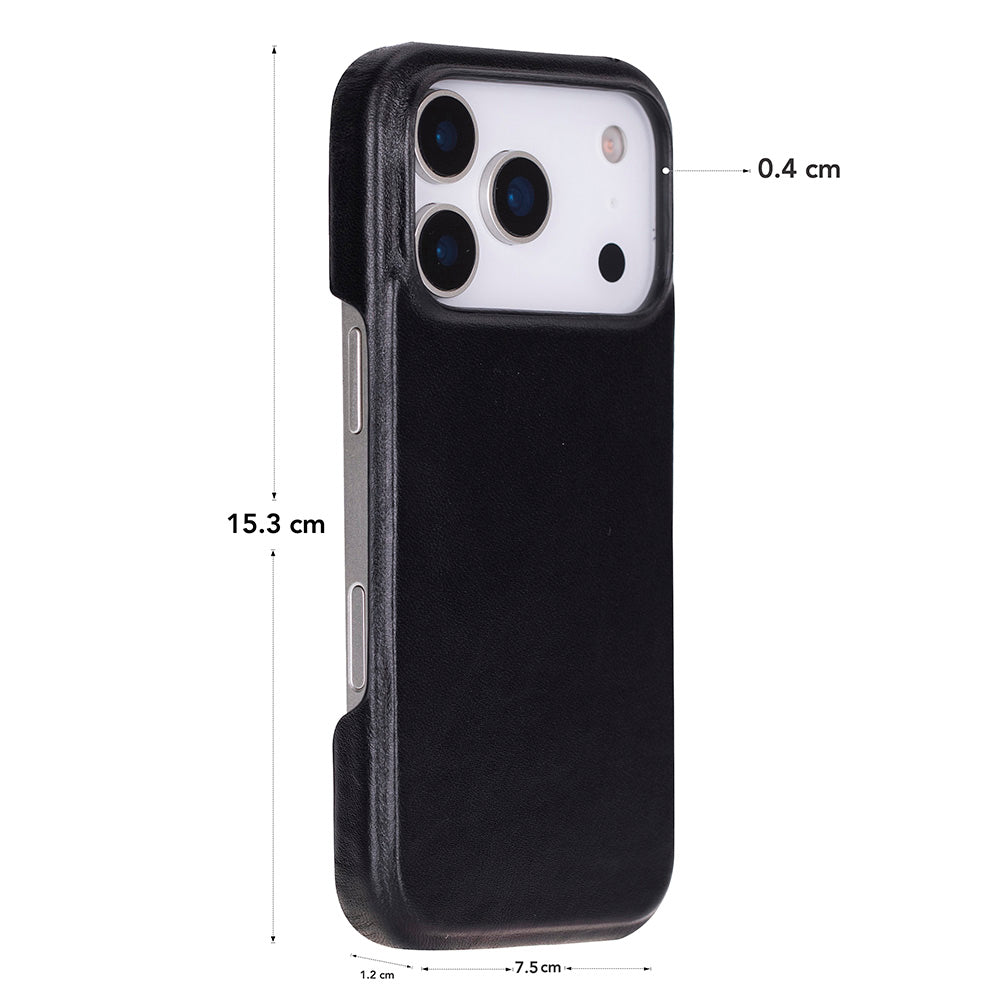 Ultimate Jacket lederen hoesje voor iPhone 17 Pro