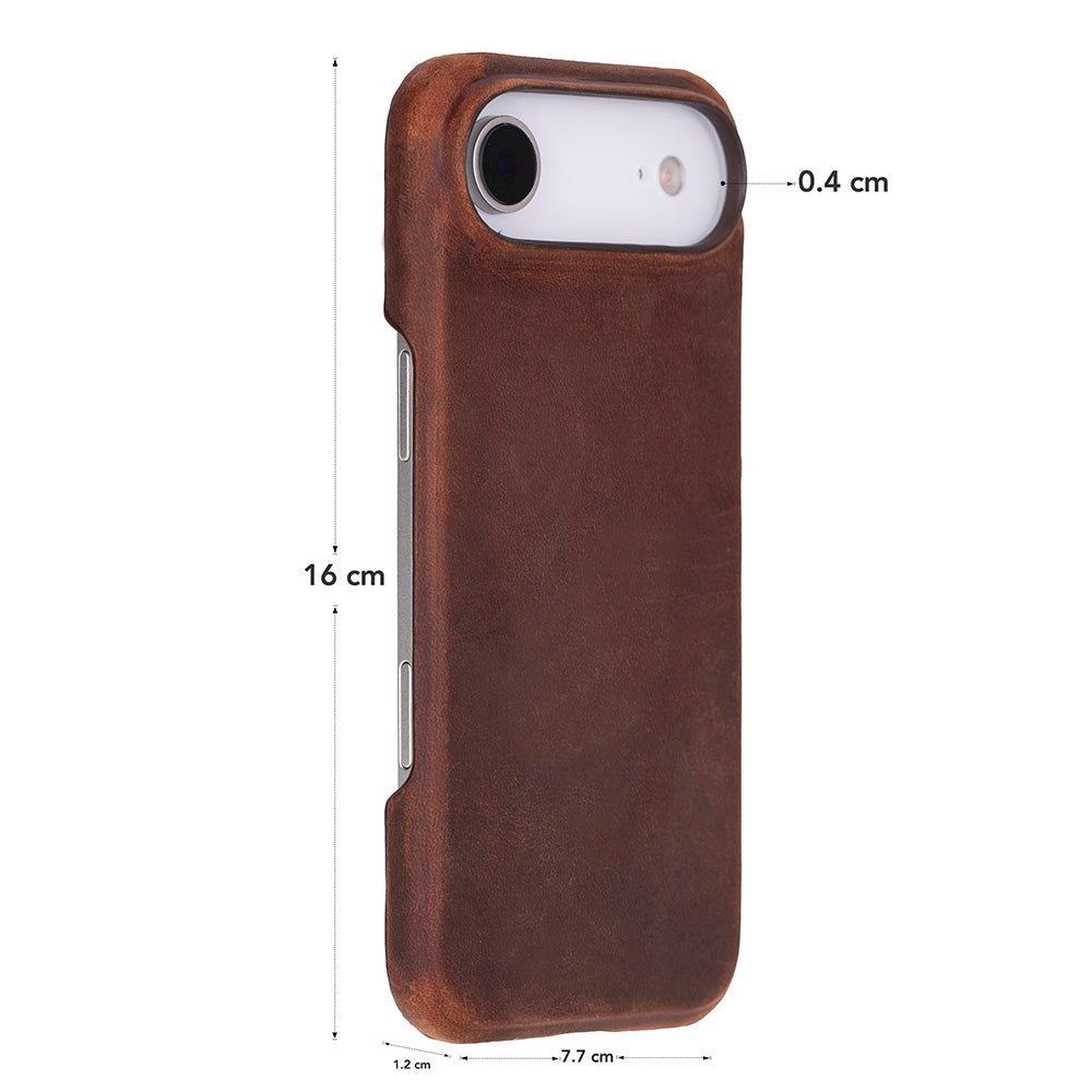 Ultimate Jacket lederen hoesje voor iPhone 17 Air