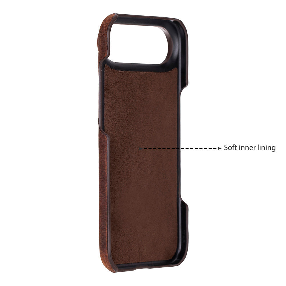 Ultimate Jacket lederen hoesje voor iPhone 17 Air