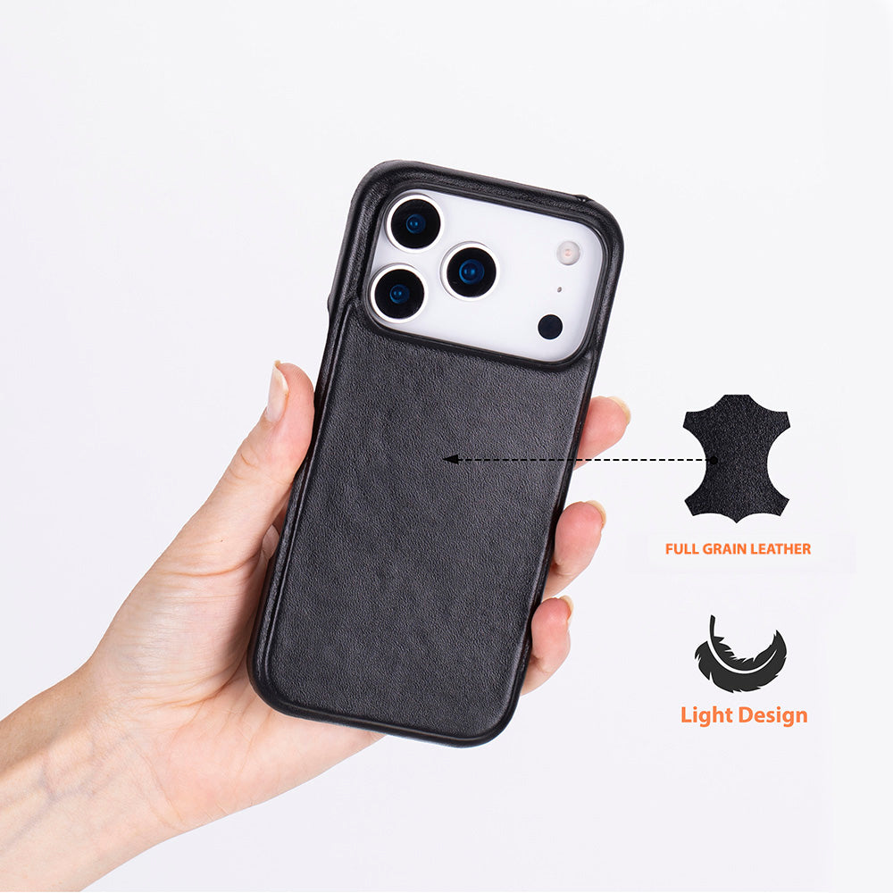Ultimate Jacket lederen hoesje voor iPhone 17 Pro