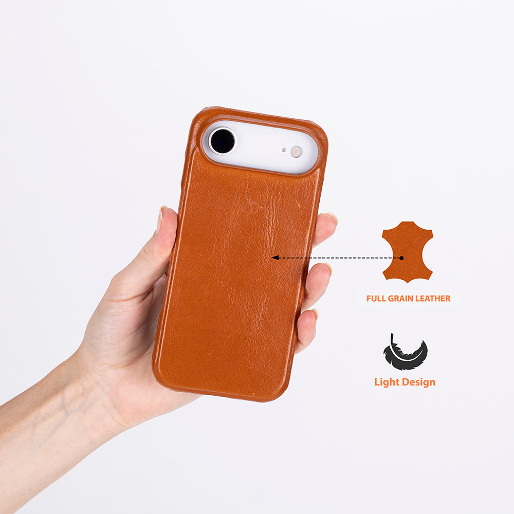 Ultimate Jacket lederen hoesje voor iPhone 17 Air