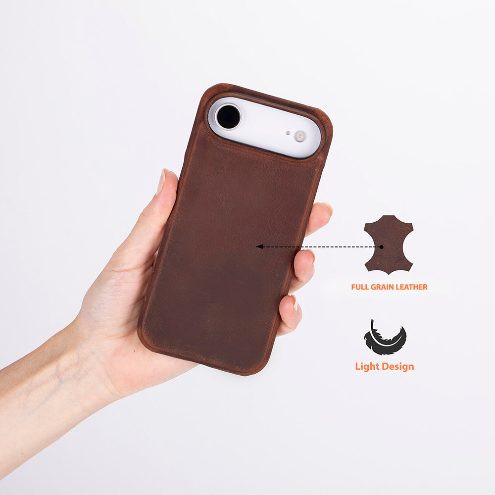 Ultimate Jacket lederen hoesje voor iPhone 17 Air