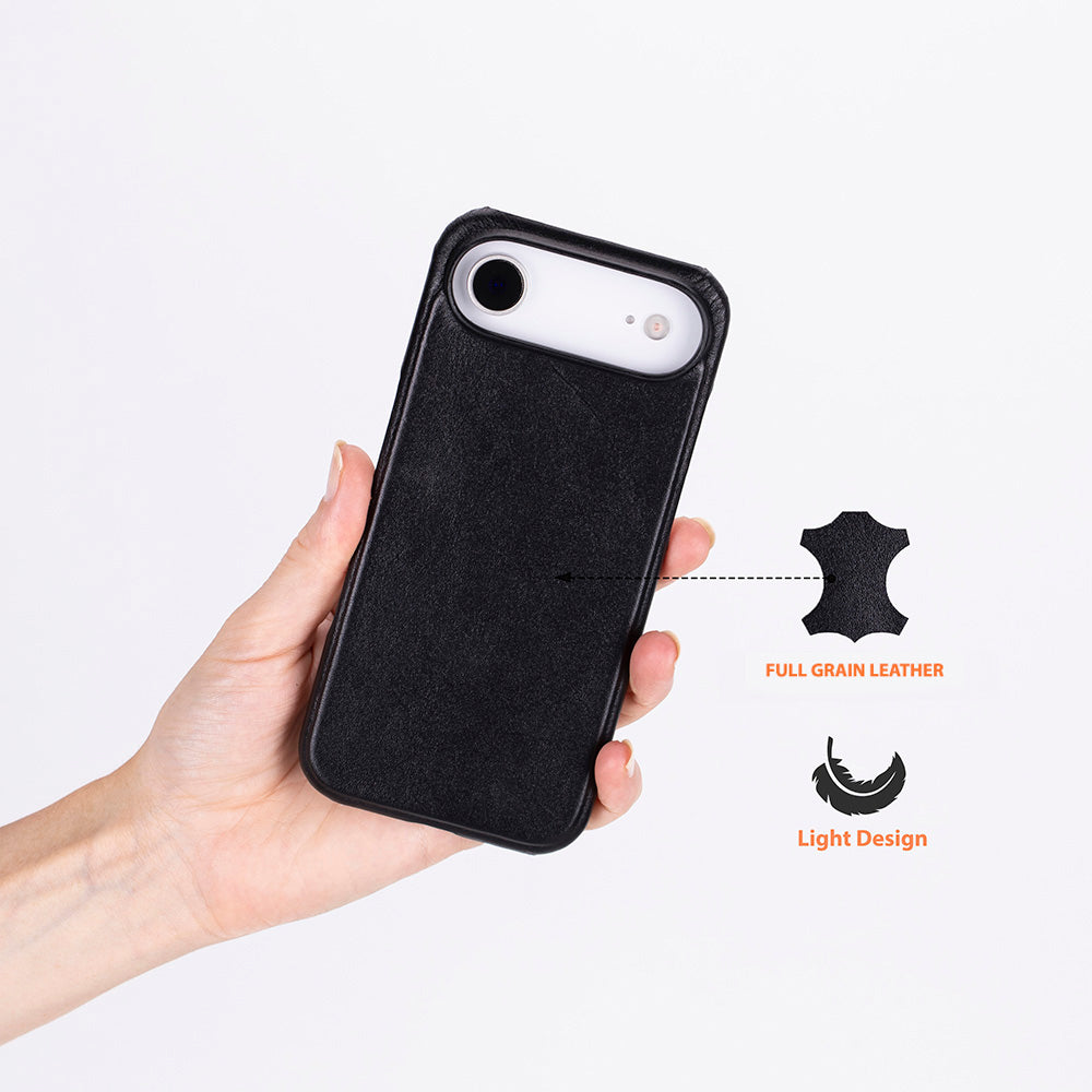 Ultimate Jacket lederen hoesje voor iPhone 17 Air