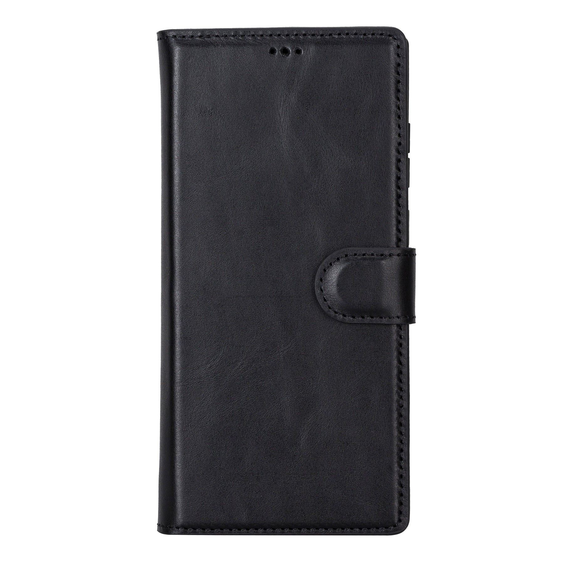 Magische Samsung Galaxy S23-Serie, abnehmbare Echtleder-Brieftaschenhülle – MW