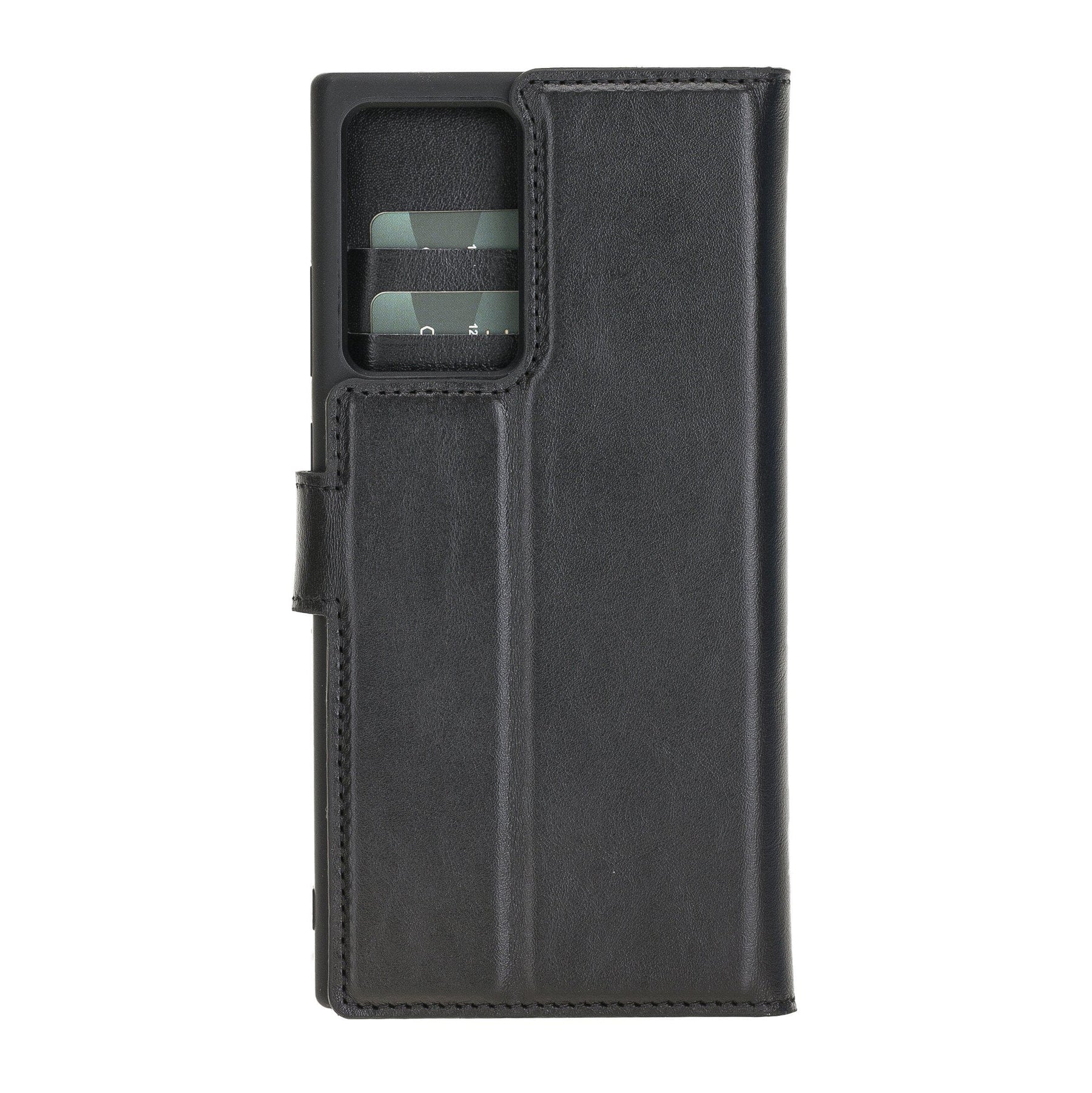 Magische Samsung Galaxy Note 20-Serie, abnehmbare Echtleder-Brieftaschenhülle – MW