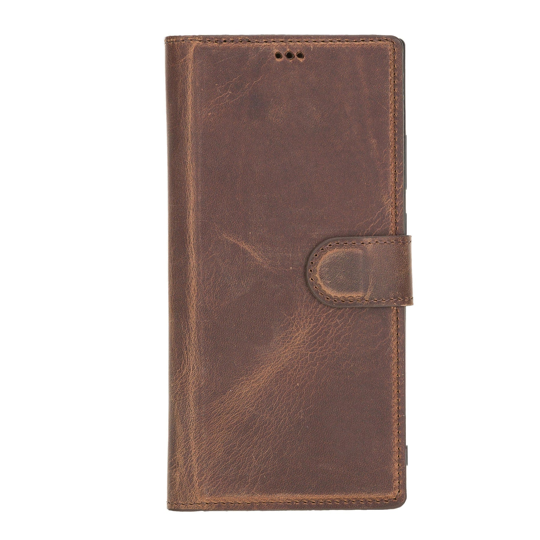 Magische Samsung Galaxy Note 20-Serie, abnehmbare Echtleder-Brieftaschenhülle – MW