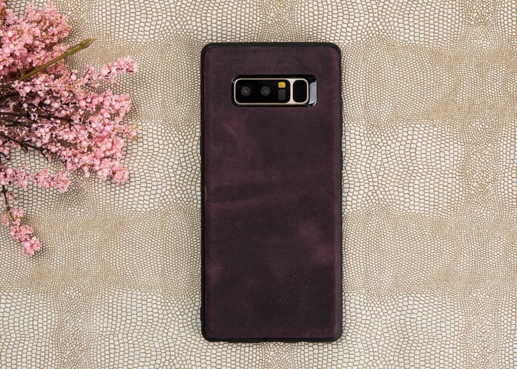 Magische abnehmbare Samsung-Brieftaschenhülle aus echtem Leder – MW