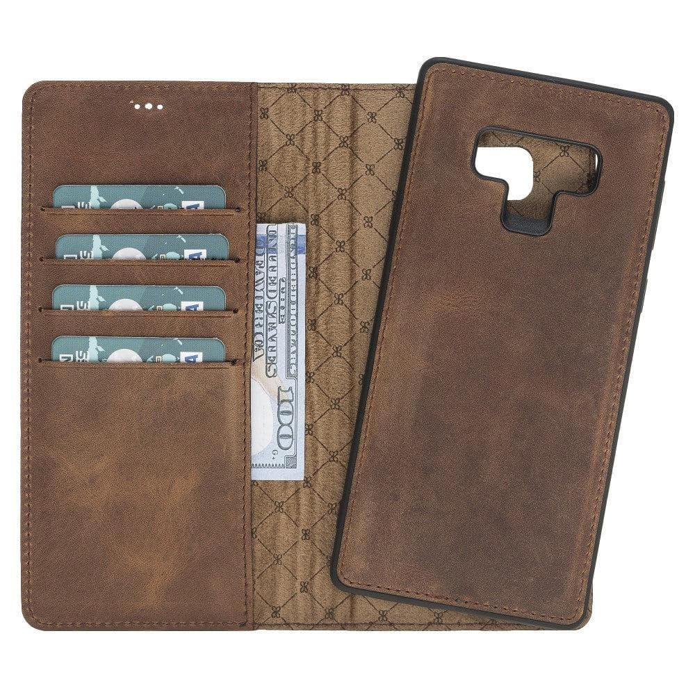 Magische Samsung-Serie, abnehmbare Brieftasche aus echtem Leder – MW
