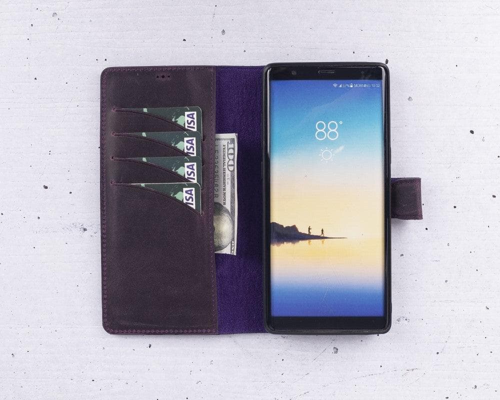 Magische Samsung-Serie, abnehmbare Brieftasche aus echtem Leder – MW