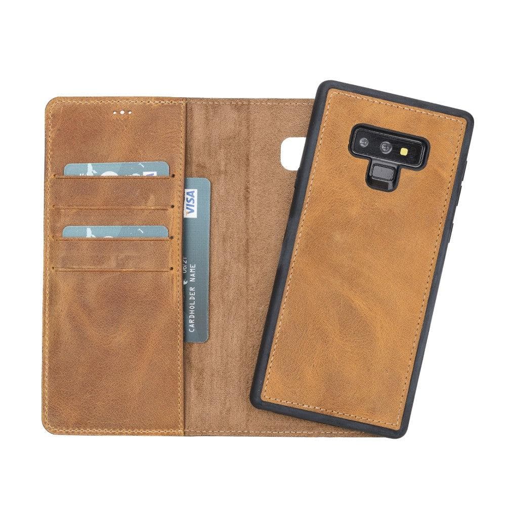 Magische Samsung-Serie, abnehmbare Brieftasche aus echtem Leder – MW