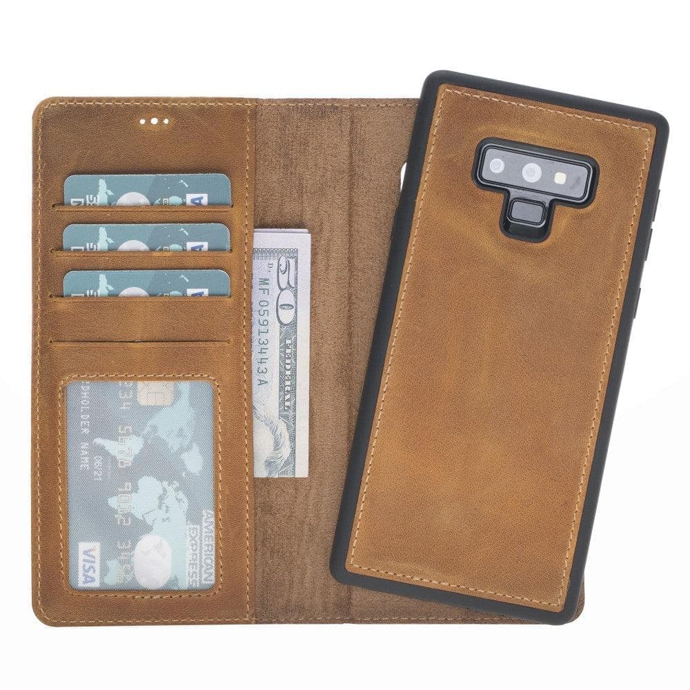 Magische Samsung-Serie, abnehmbare Brieftasche aus echtem Leder – MW