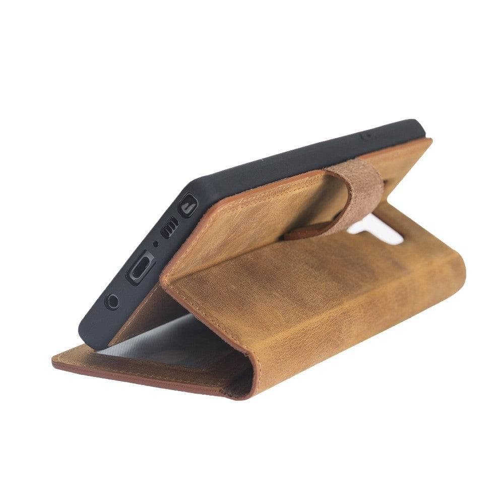 Magische Samsung-Serie, abnehmbare Brieftasche aus echtem Leder – MW