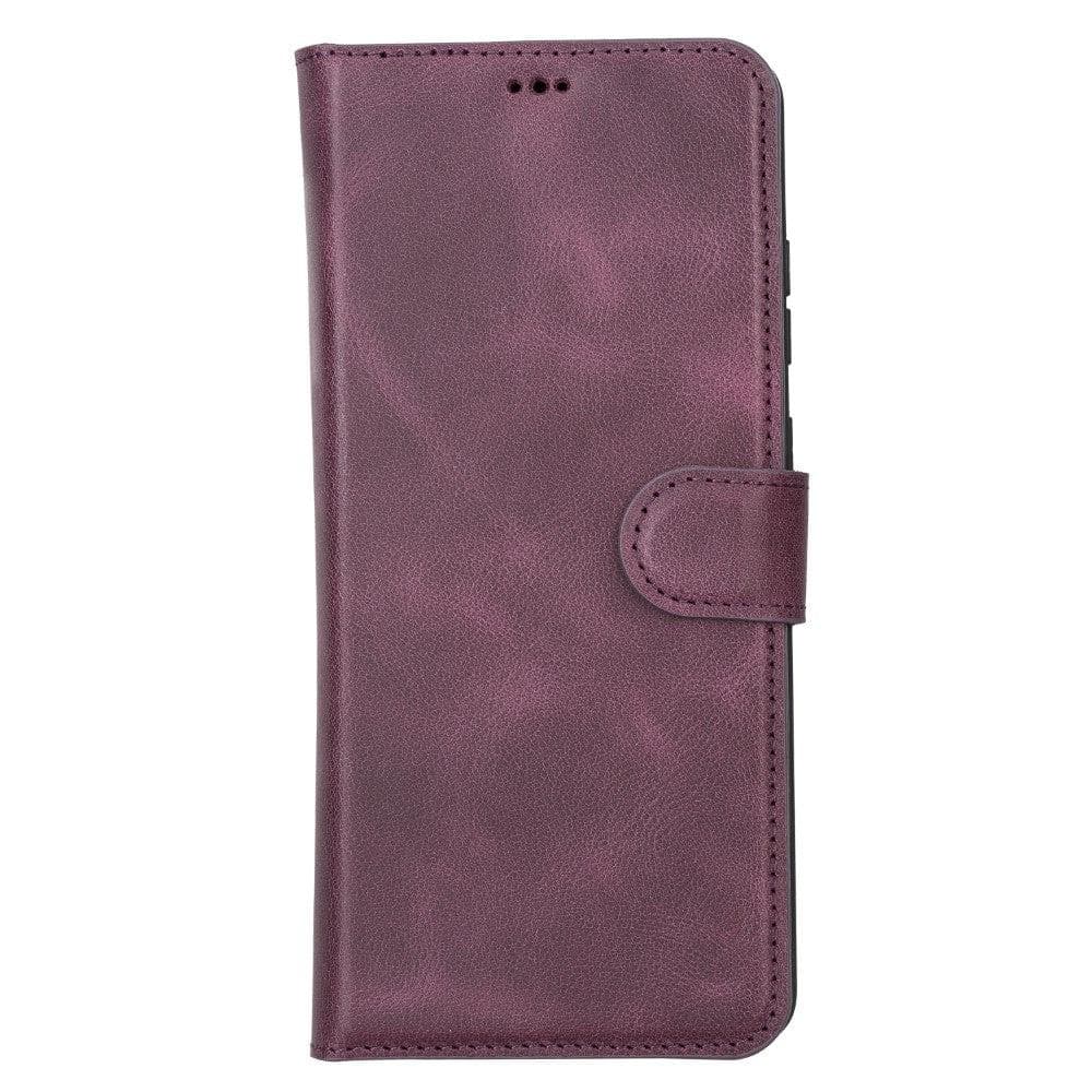 Magische Samsung Galaxy S20-Serie, abnehmbare Echtleder-Brieftaschenhülle – MW