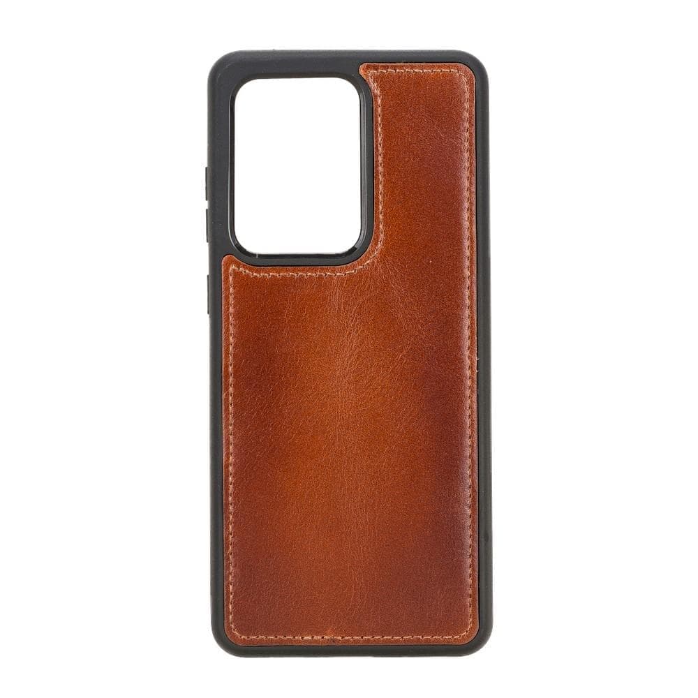 Magische Samsung Galaxy S20-Serie, abnehmbare Echtleder-Brieftaschenhülle – MW