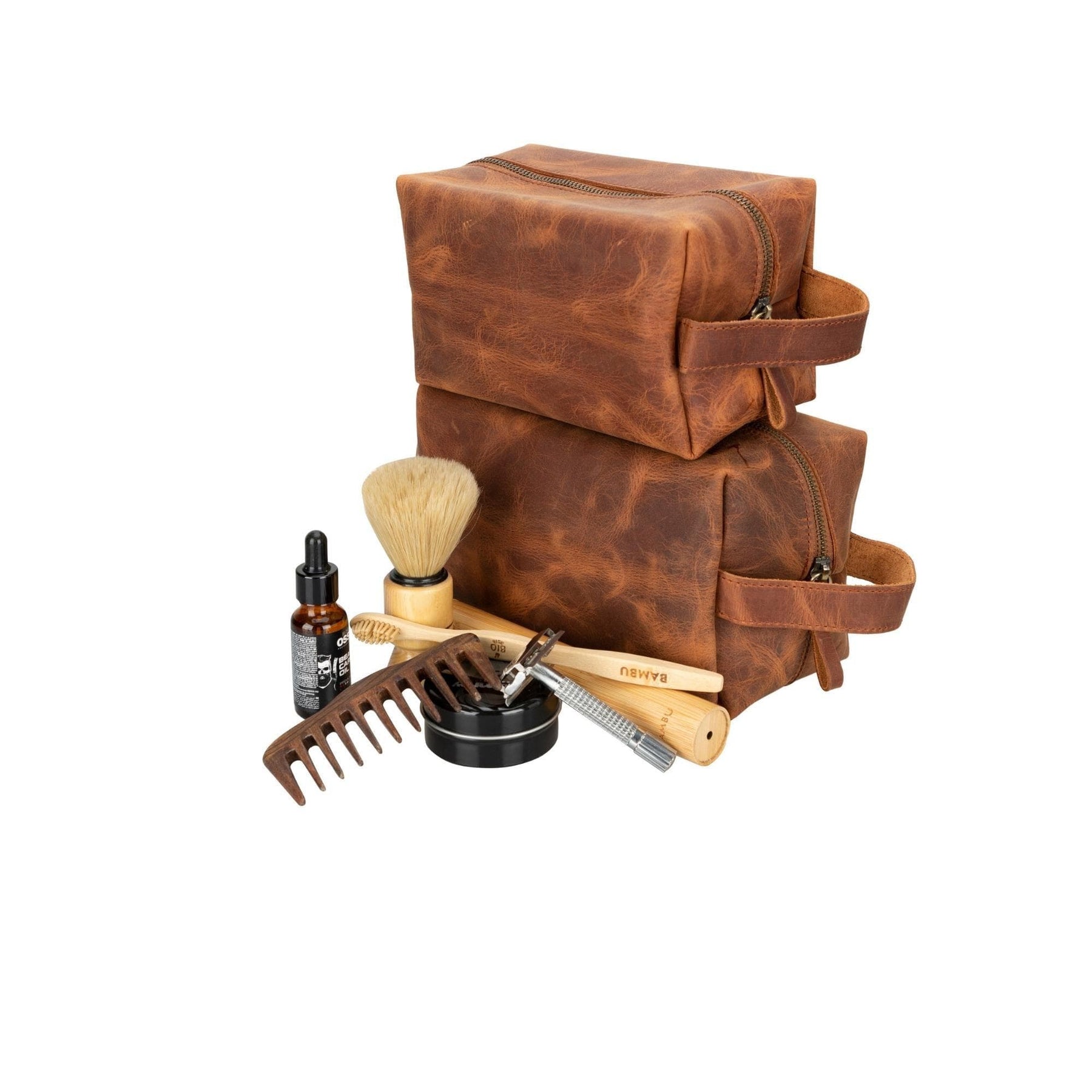 Eve Echtleder-Dopp-Kit