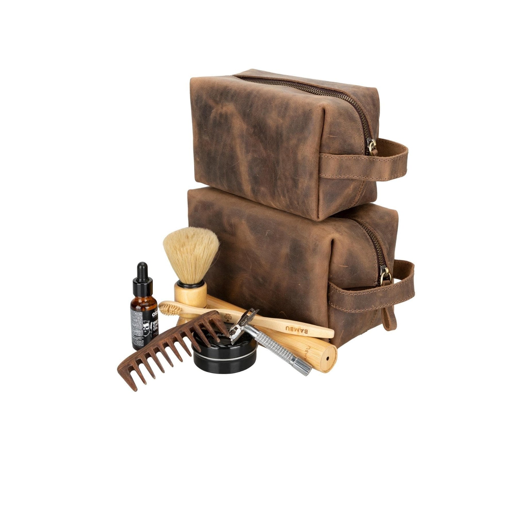 Eve Echtleder-Dopp-Kit