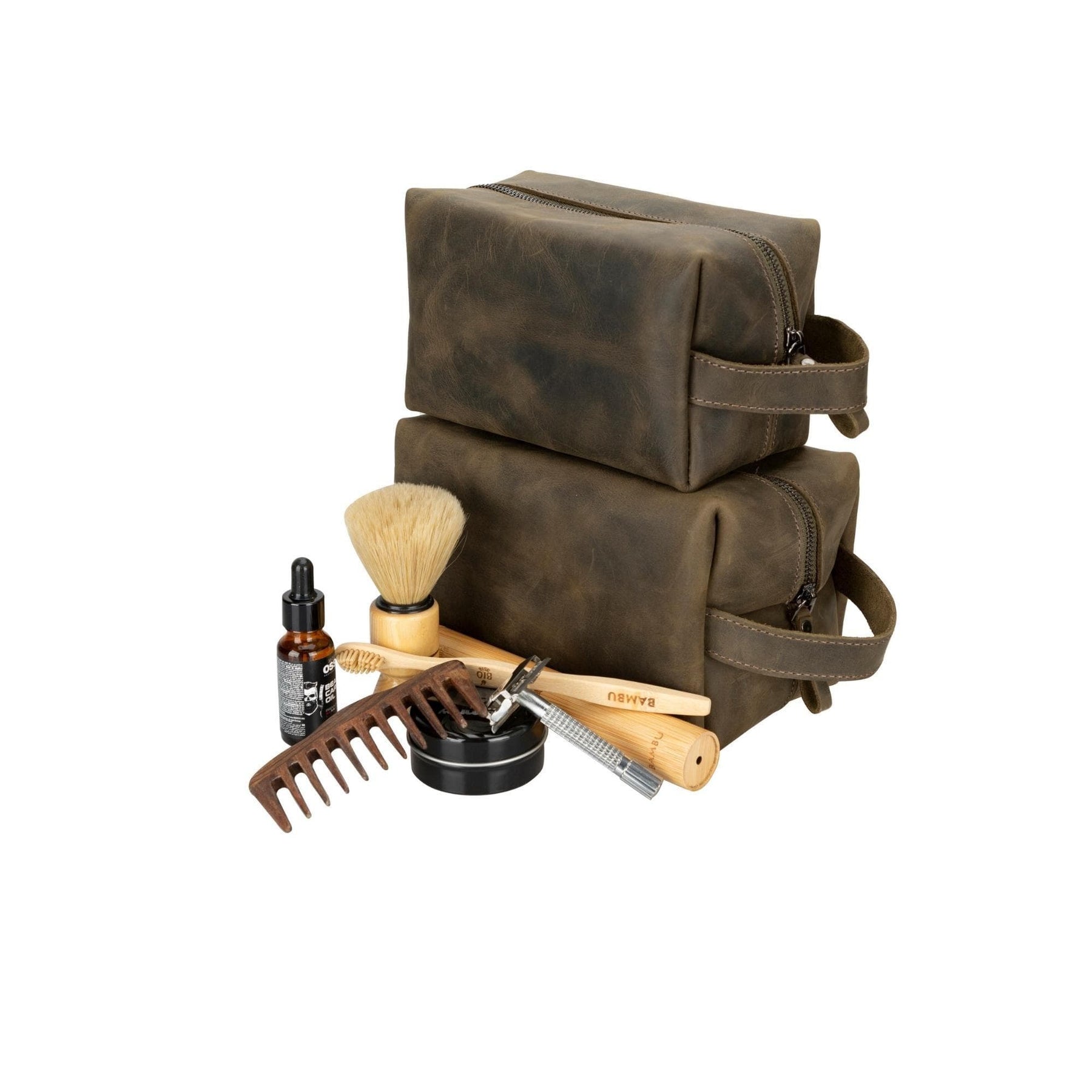 Eve Echtleder-Dopp-Kit