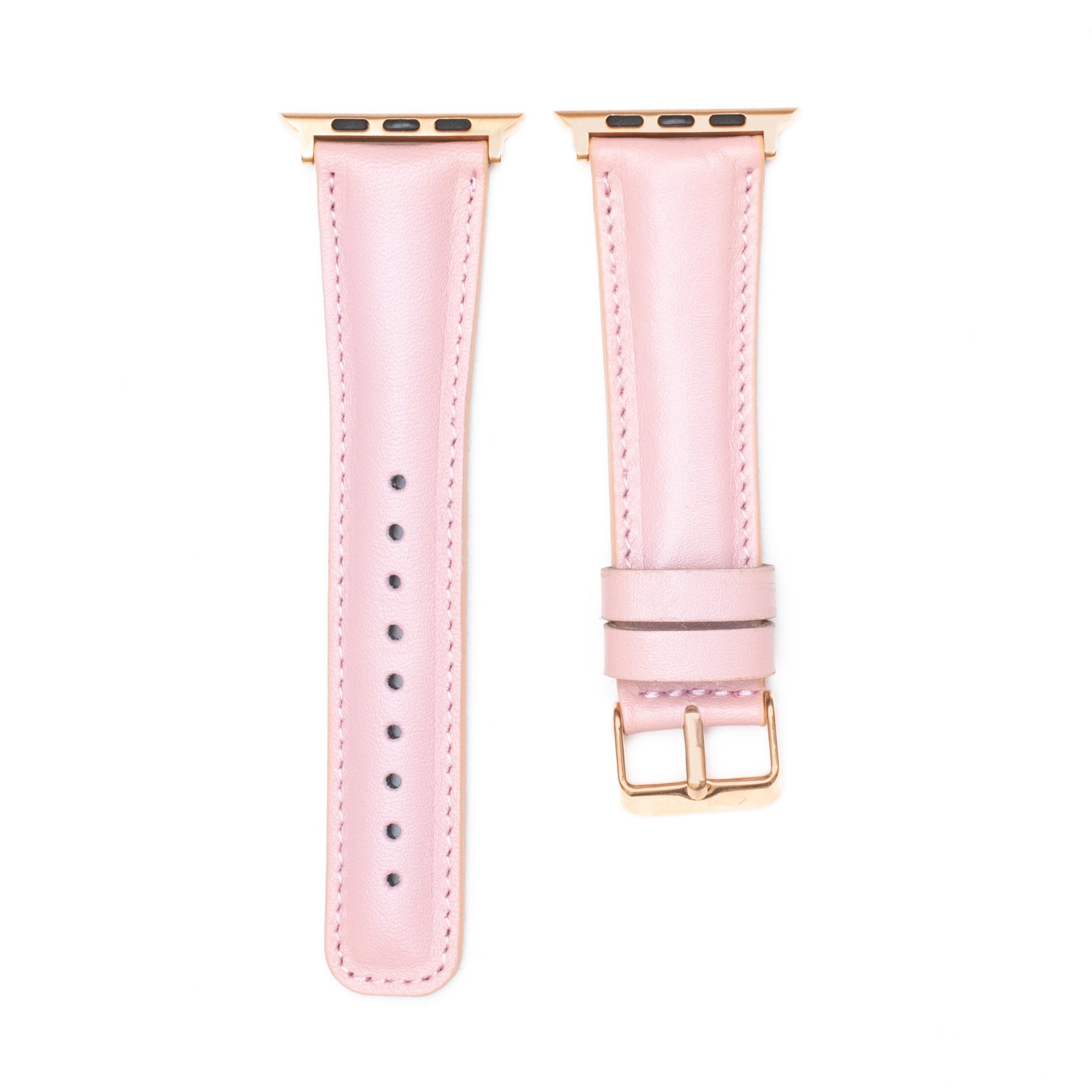 Leren Apple Watch Bandje - Nude Roze - Oblac