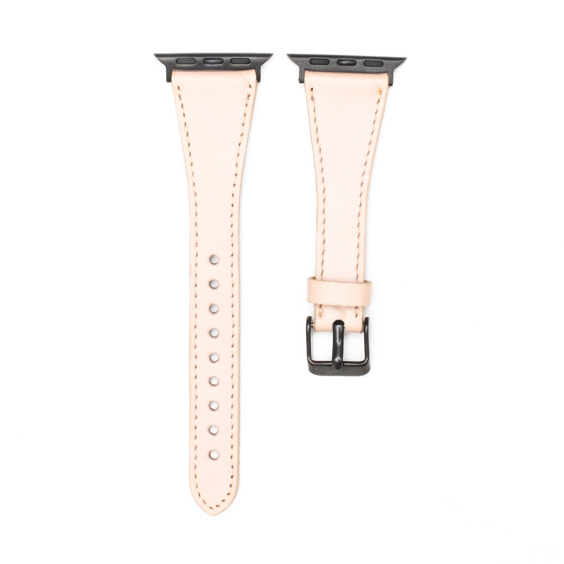 Leren Bandje Apple Watch S - Amarant Roze - Oblac