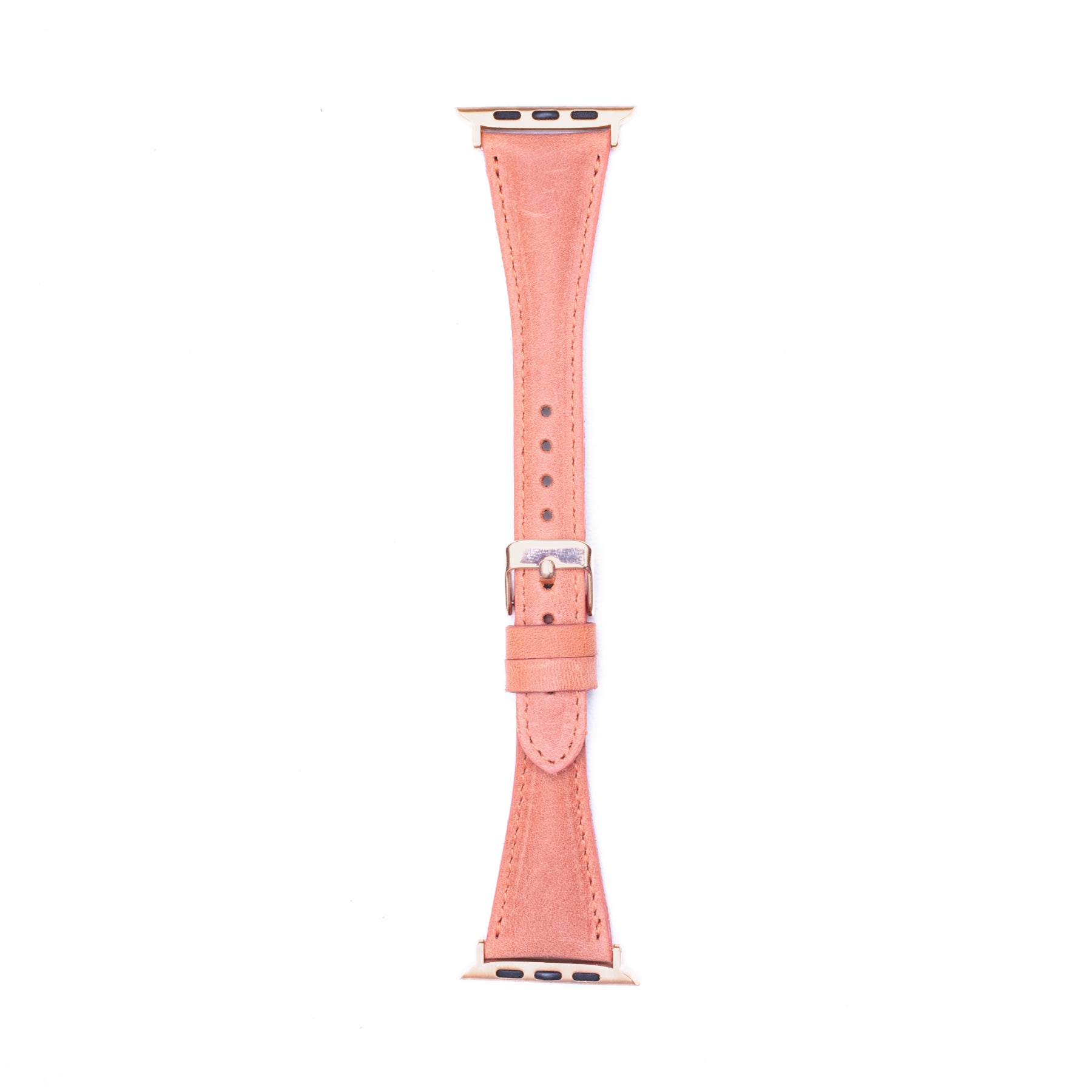Leren Bandje Apple Watch S- Salmon Roze - Oblac