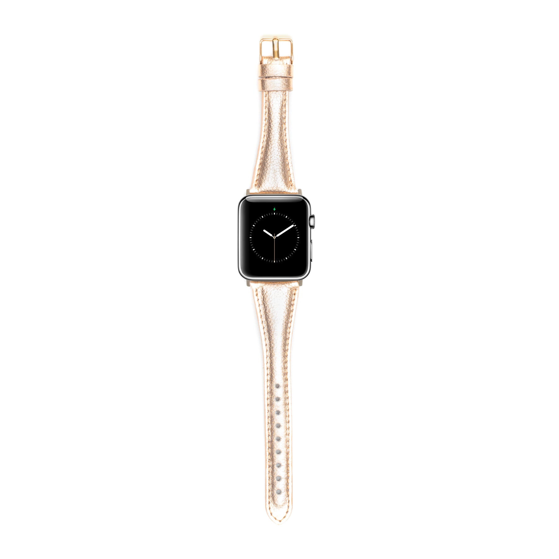 Leren Bandje Apple Watch S - Rosé Gold - Oblac