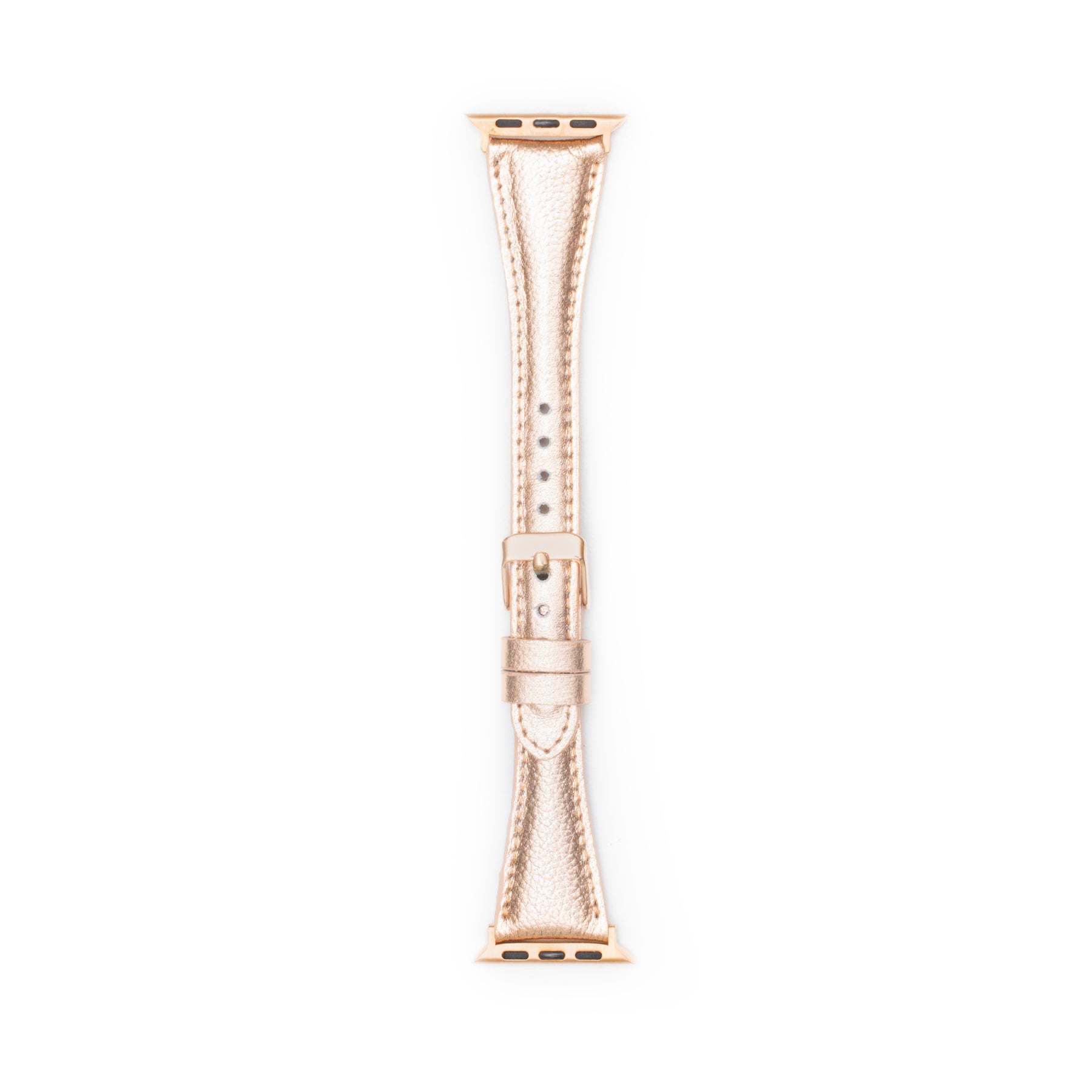 Leren Bandje Apple Watch S - Rosé Gold - Oblac