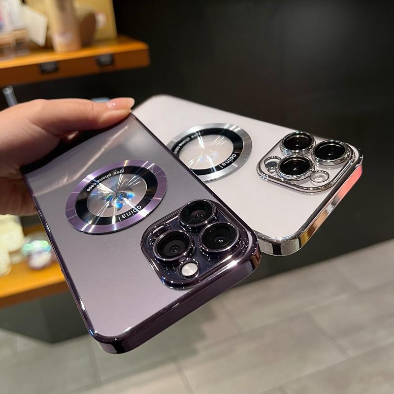 Stevig iPhone hoesje met verhoogde rand rond de camera