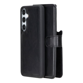 Magische Samsung Galaxy S25 abnehmbare Leder-Brieftaschenhülle
