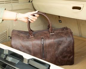 Dolly Weekender-Reisetasche aus Leder
