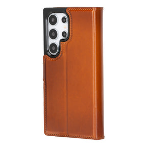 Magische Samsung Galaxy S25 abnehmbare Leder-Brieftaschenhülle