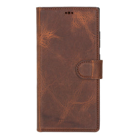 Magische Samsung Galaxy S25 abnehmbare Leder-Brieftaschenhülle