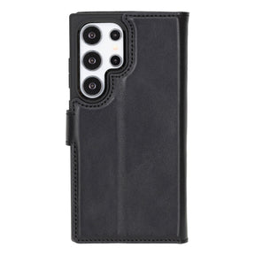 Magische Samsung Galaxy S25 abnehmbare Leder-Brieftaschenhülle