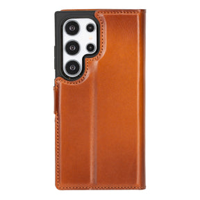 Magische Samsung Galaxy S25 abnehmbare Leder-Brieftaschenhülle