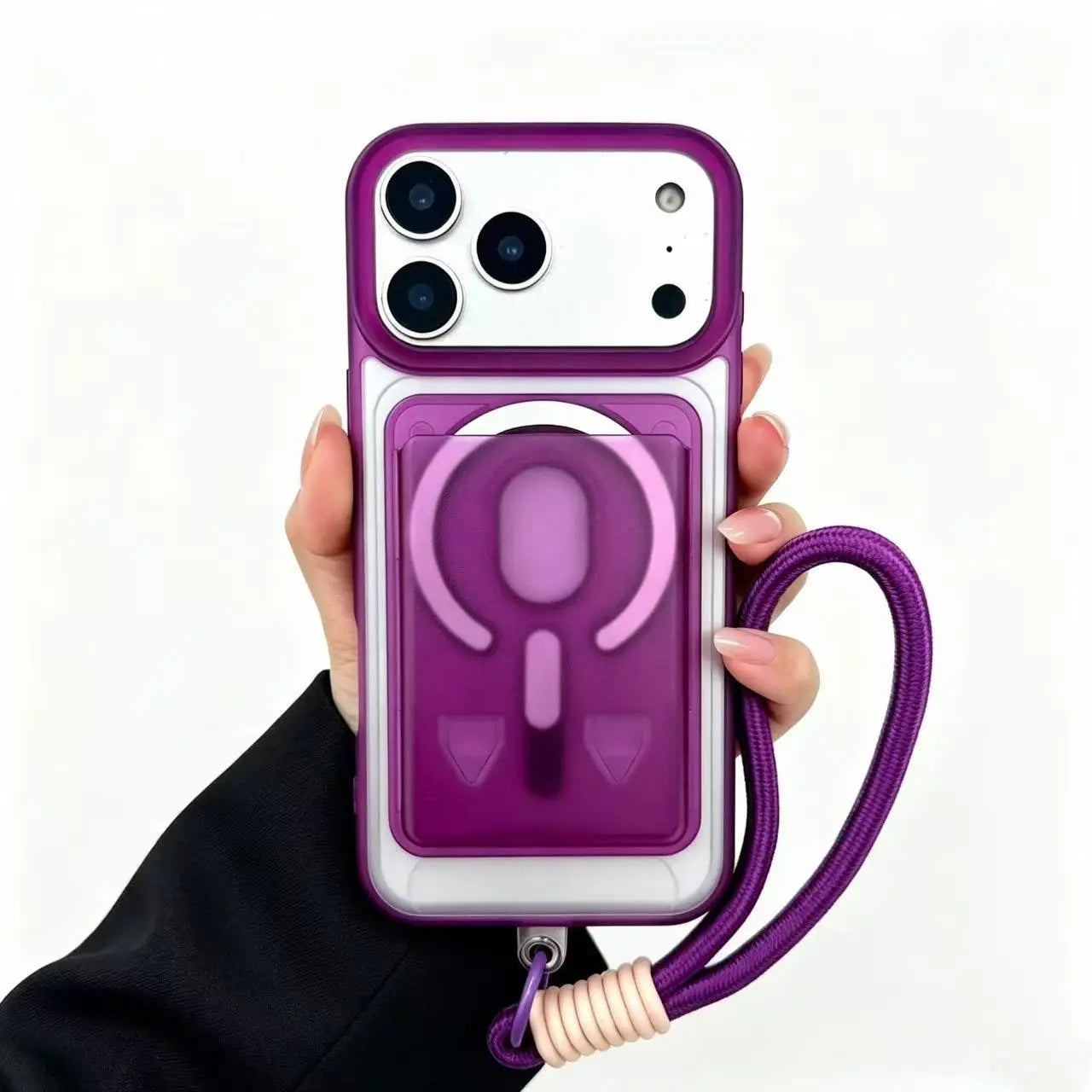 iPhone-hoesje Met Portemonnee En Polsband