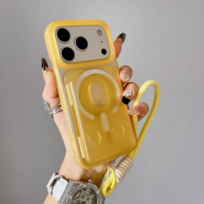 iPhone-hoesje met polsband voor veilig en comfortabel gebruik