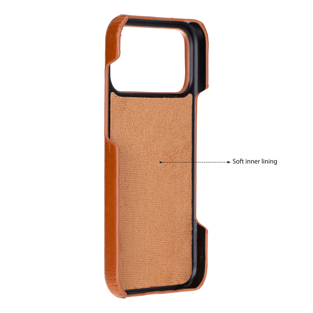 Ultimate Jacket lederen hoesje voor iPhone 17 Pro Max