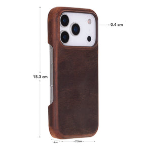 Ultimate Jacket lederen hoesje voor iPhone 17 Pro