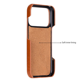 Ultimate Jacket lederen hoesje voor iPhone 17 Pro