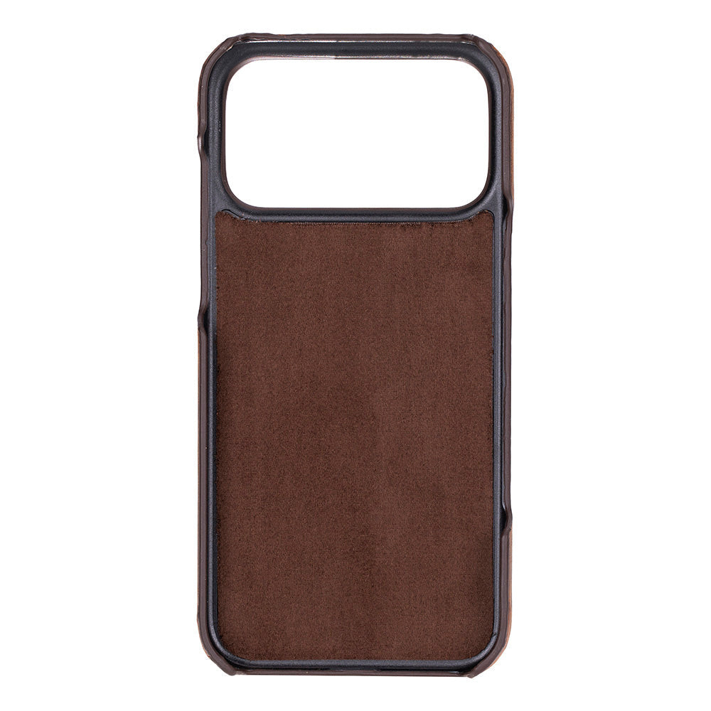 Ultimate Jacket lederen hoesje voor iPhone 17 Pro Max