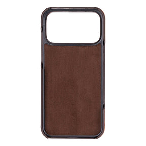 Ultimate Jacket lederen hoesje voor iPhone 17 Pro Max